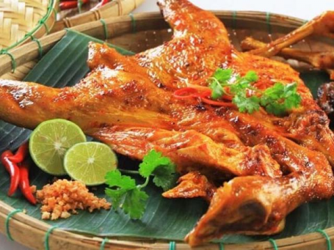 hình ảnh món gà nướng